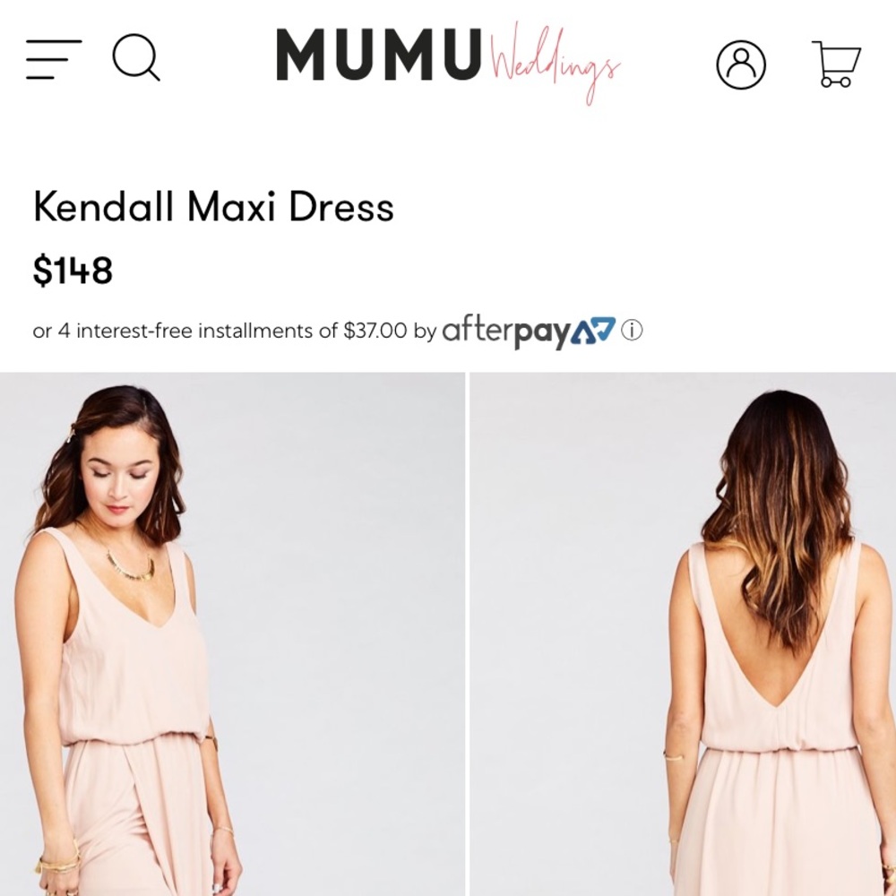 Show me your MUMU Bridesmaids/ Maxi Dress